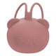 Suport pentru suzeta din silicon, AppeKids, The Little Bear - Old Rose