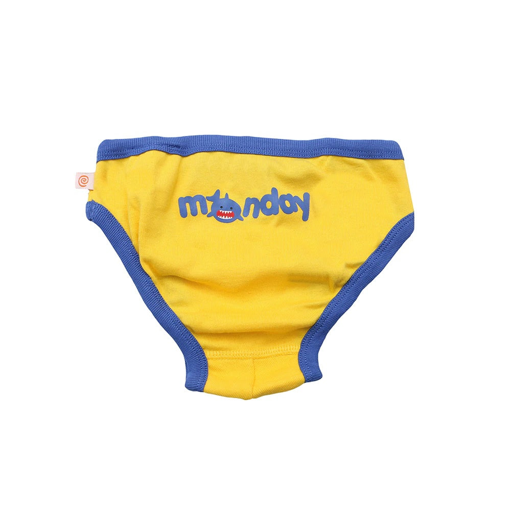 Chilotei din bumbac organic, pentru baieti, Zoocchini, Zilele sÃ„Æ’ptÃ„Æ’mÃƒÂ¢nii, 5-6 ani - 7 buc