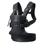 Babybjorn - Marsupiu Anatomic One Air - Black, 3D Mesh