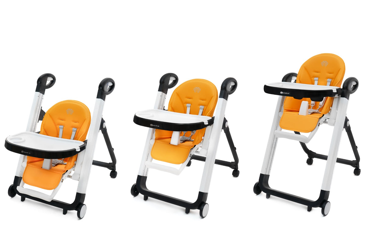 Scaun de masa AppeKids - Vogue - Orange - gogobaby.ro