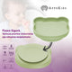Set Diversificare, AppeKids, 100% Silicon, Panda - Raw Green