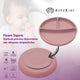 Set Diversificare, AppeKids, 100% Silicon, Classic - Old Rose