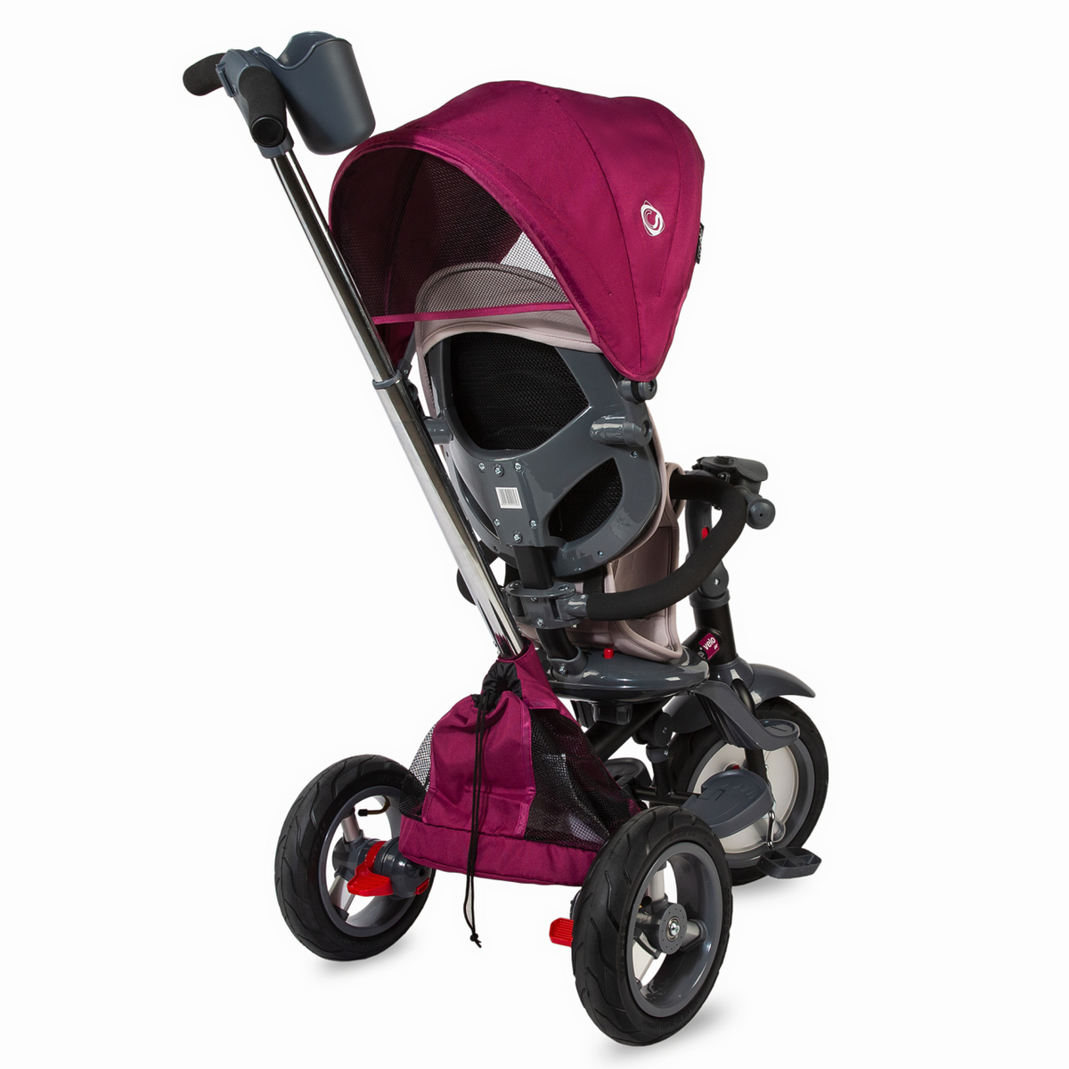 Tricicleta multifunctionala 4in1 cu sezut reversibil Coccolle Velo Air Violet - gogobaby.ro