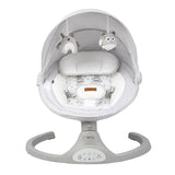 Balansoar electric MoMi Lami, Light Grey
