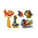 Puzzle pentru copii 5in1, 2 ani+, Puzzlika - Birds