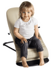BabyBjorn - Balansoar Balance Soft Khaki cu detalii Negre, Bumbac