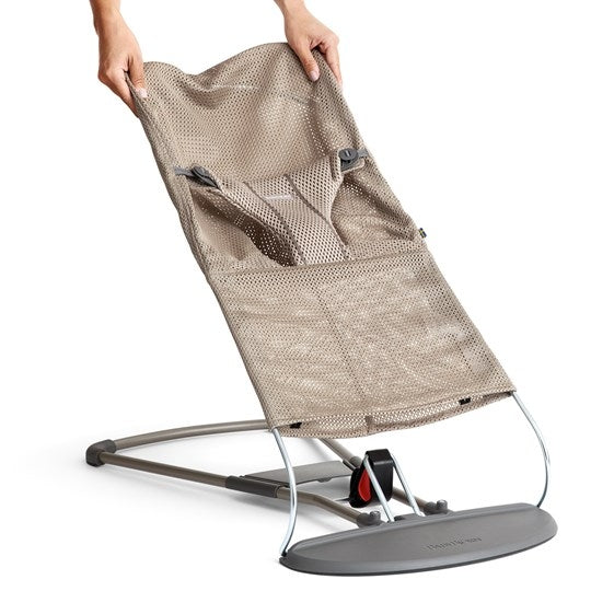 BabyBjorn - Balansoar Bliss Greige, Mesh - gogobaby.ro