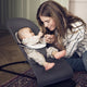 BabyBjorn - Balansoar Balance Soft Black/Grey cu bara de jucarii
