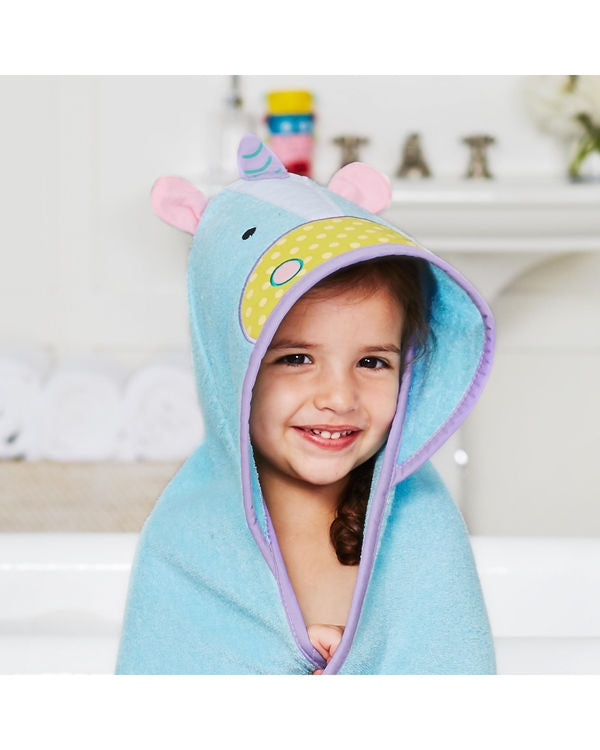Skip Hop Prosop pentru baie cu gluga Zoo – Unicorn - gogobaby.ro