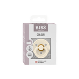 BIBS - Suzeta Colour Latex, tetina rotunda, 18+ luni, ambalaj premium