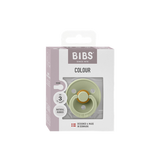 BIBS - Suzeta Colour Latex, tetina rotunda, 18+ luni, ambalaj premium-Sage