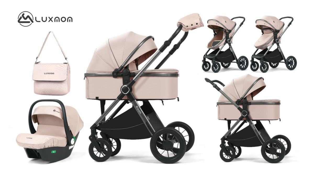 Carucior Luxmom Breath 3 in 1 CREM