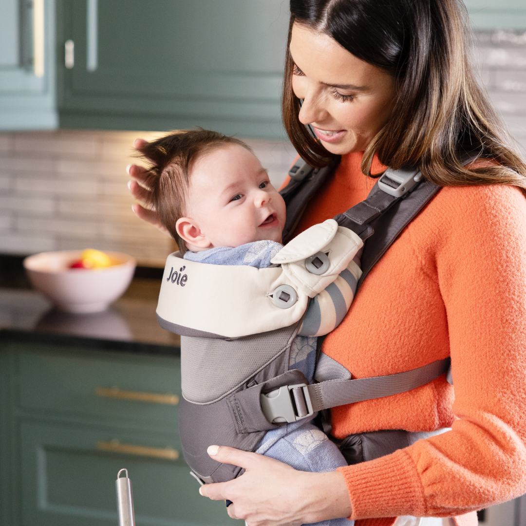 Joie - Marsupiu ergonomic 3 in 1 pentru bebelusi Savvy Lite Mineral - gogobaby.ro