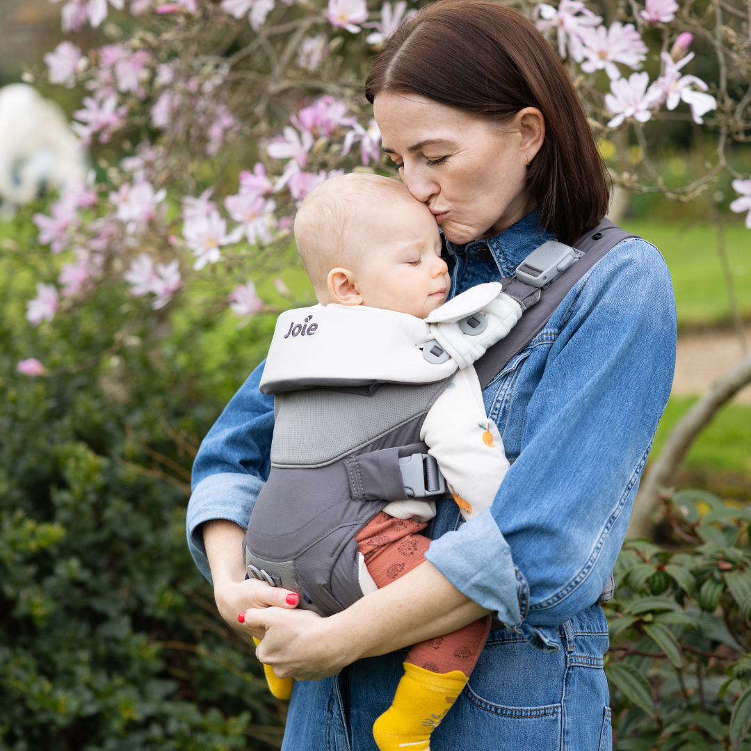 Joie - Marsupiu ergonomic 3 in 1 pentru bebelusi Savvy Lite Mineral - gogobaby.ro