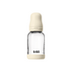 BIBS - Set complet biberon din sticla anticolici cu tetina din latex, flux lent, 120 ml, Ivory