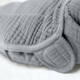 Ingenuity - Sistem de infasare Swaddle Me 0-3 luni, muselina, colectia Original, Granite
