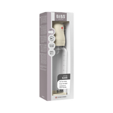 BIBS - Set complet biberon din sticla anticolici cu tetina din silicon, flux mediu, 240 ml, Ivory
