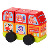 Jucarie din lemn, Cubika, Mini Bus