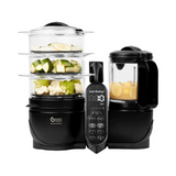 Babymoov - Robot multifunctional 5 in 1 Nutribaby (+) XL, Mineral Black