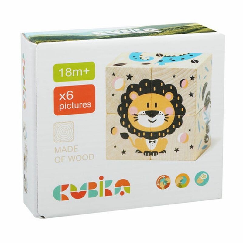 Jucarie din lemn, Cubika, Puzzle din lemn 