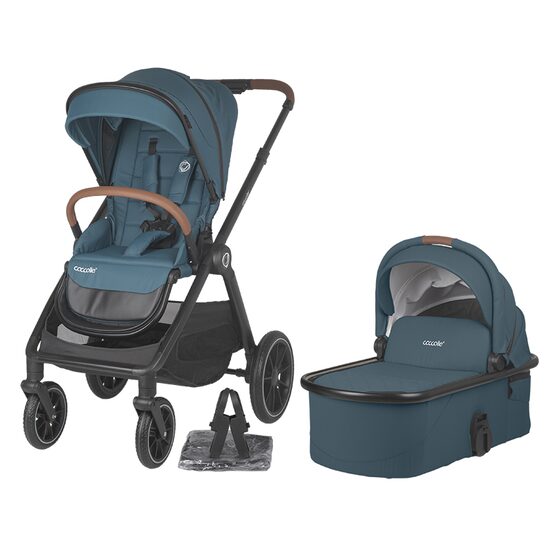 Carucior modular 2in1 Coccolle Aspen Ocean blue - gogobaby.ro
