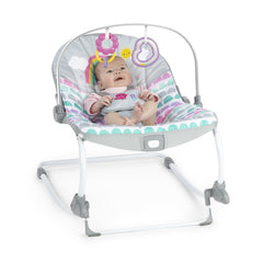 Bright Starts - Balansoar Rosy Rainbow 2 în 1