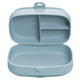 Caserola compartimentata din silicon cu ventuza, AppeKids Magic Box - Aqua Blue