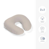 Doomoo - Perna pentru alaptat 2 in 1 Softy Tetra Jersay Sand