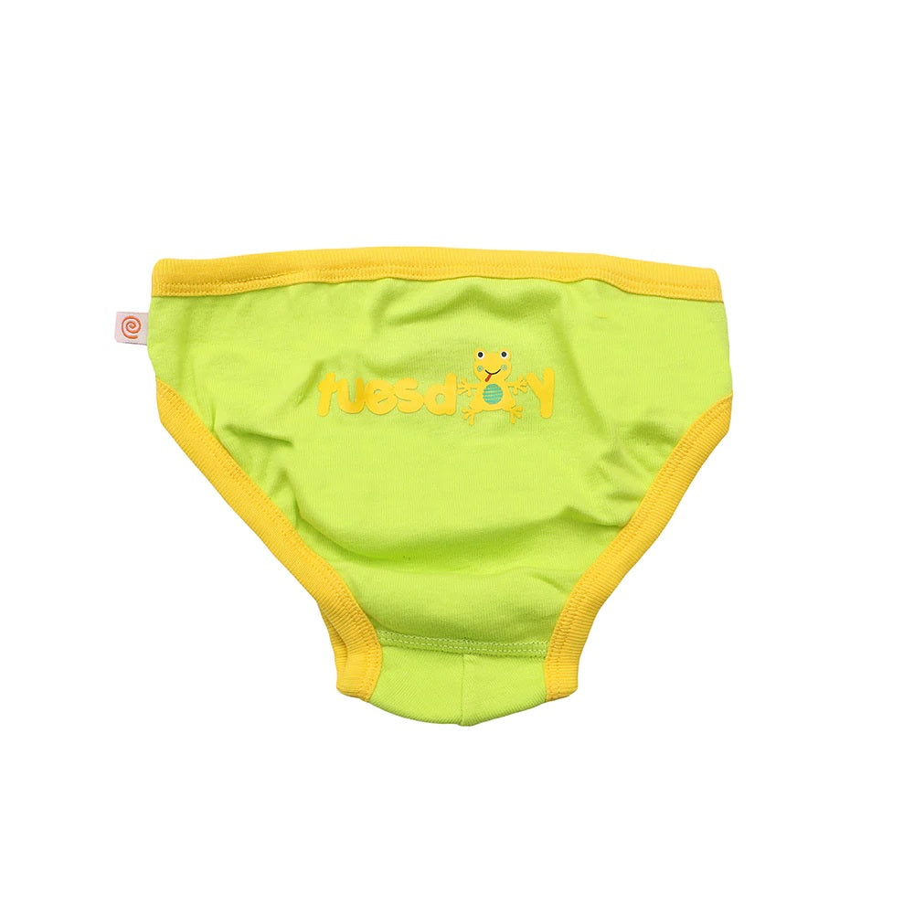 Chilotei din bumbac organic, pentru baieti, Zoocchini, Zilele sÃ„Æ’ptÃ„Æ’mÃƒÂ¢nii, 5-6 ani - 7 buc