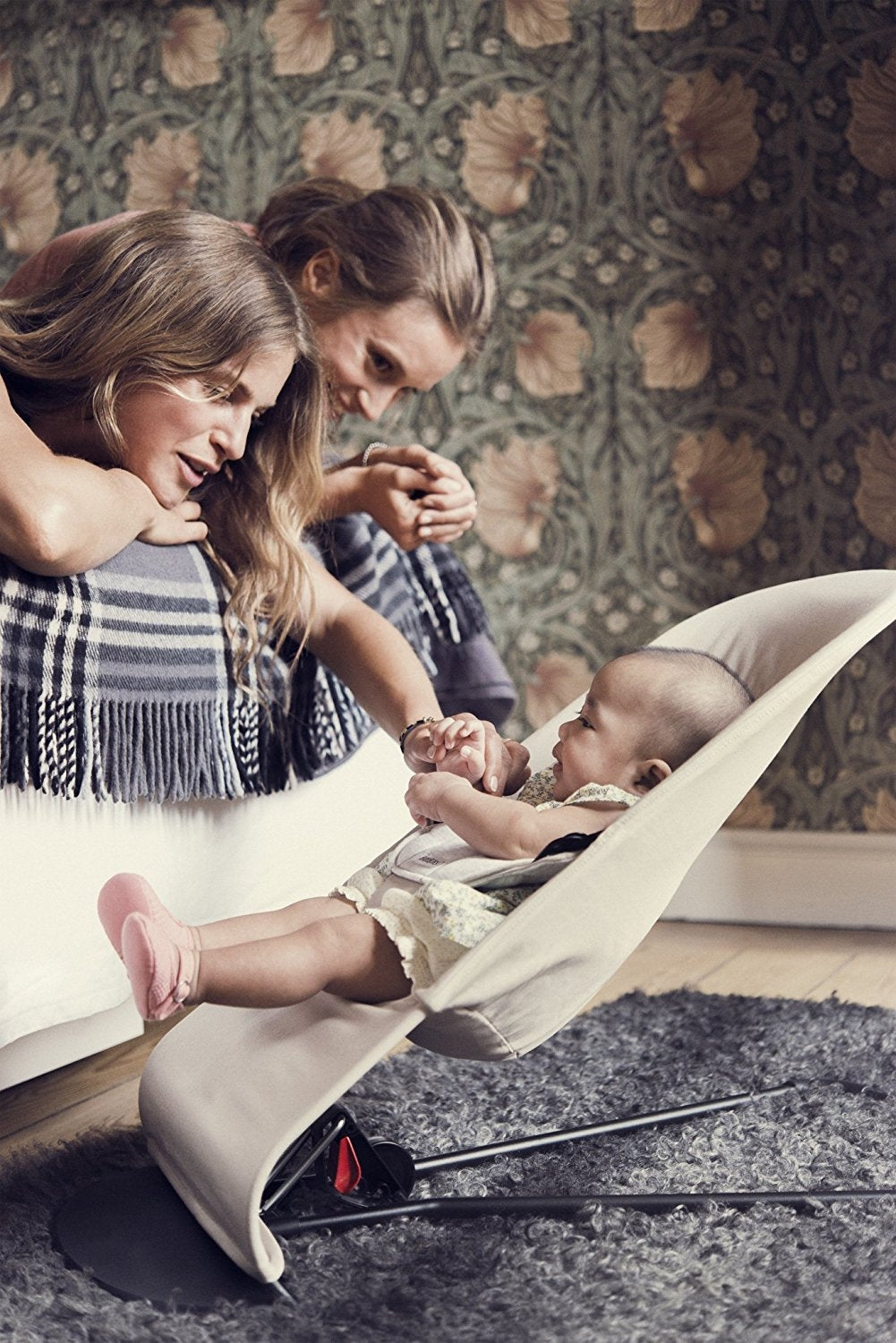BabyBjorn - Balansoarul Balance Soft Dark grey, Bumbac-Tricot - gogobaby.ro