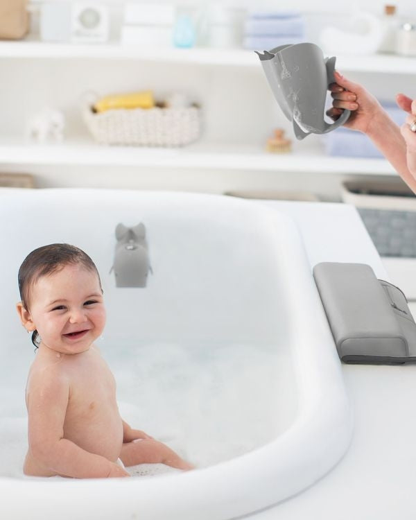Skip Hop Recipient de clatire pentru baie gri - Moby - gogobaby.ro