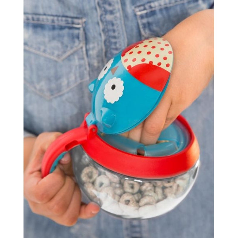 Skip Hop Cana pentru gustari Zoo - Bufnita - gogobaby.ro