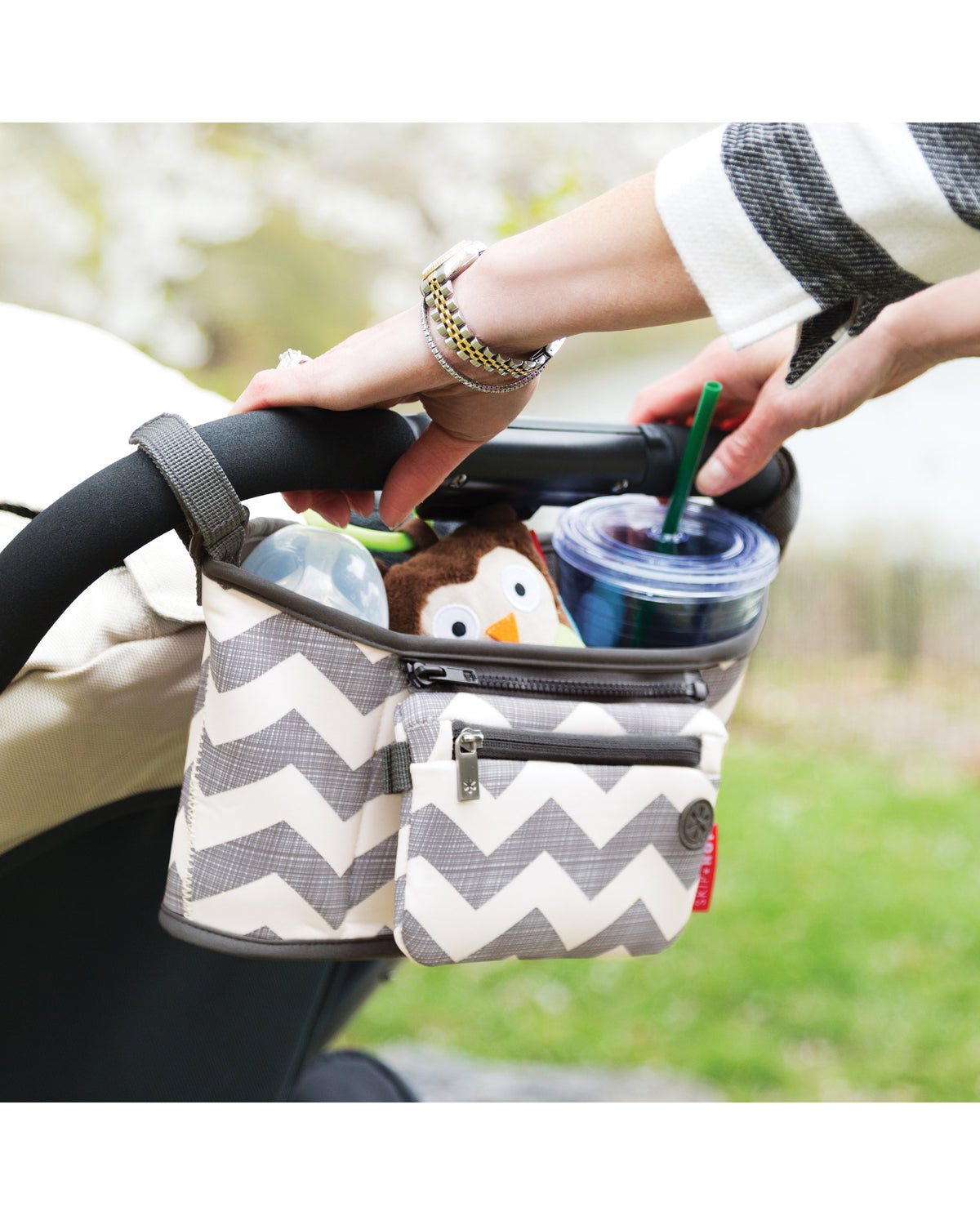 Skip Hop Organizator pentru carucior - Chevron - gogobaby.ro