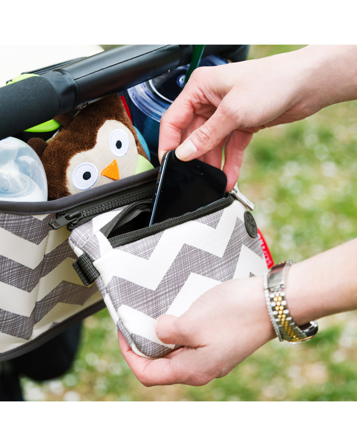Skip Hop Organizator pentru carucior - Chevron - gogobaby.ro