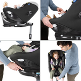 Graco - Scaun auto Turn2Me 360° DLX Midnight, 40-105 cm, certificata R129 si testat ADAC