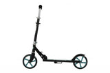 Trotineta freestyle, QKIDS, WEISS Green, Ghidon reglabil pe 3 trepte, Amortizor Easy&Up, Platforma anti-derapanta, Pliabila, Aluminiu