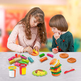 Set plastilina 100% ECO, Lovin'Do, Burger Time