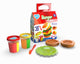 Set plastilina 100% ECO, Lovin'Do, Burger Time