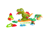 Set plastilina, accesorii si jucarie pentru modelaj Lovin - Dino Max