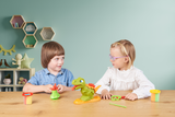 Set plastilina, accesorii si jucarie pentru modelaj Lovin - Dino Max