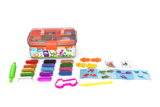 Set plastilina si accesorii pentru modelaj Lovin - 16 culori