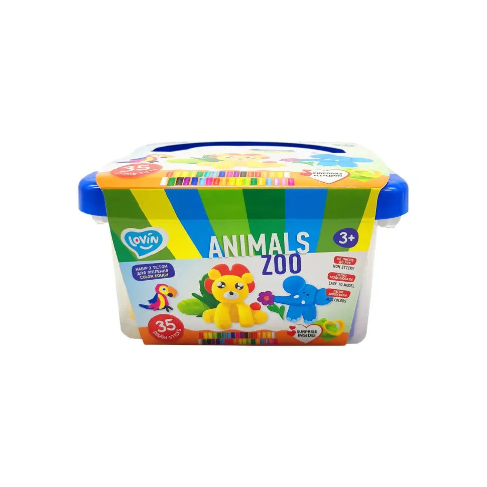 Set plastilina, Lovin'Do - Zoo Animals - gogobaby.ro