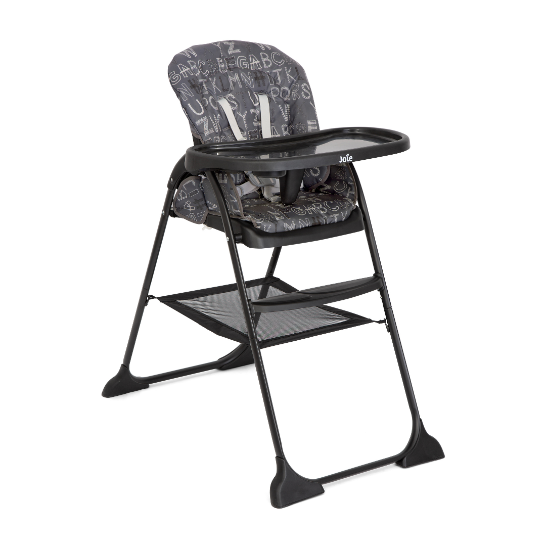 Joie - Scaun de masa Mimzy Snacker ABC Charcoal - gogobaby.ro