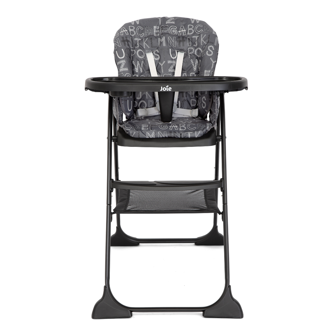Joie - Scaun de masa Mimzy Snacker ABC Charcoal - gogobaby.ro