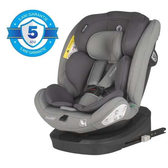 Scaun auto iSize 40-150 cm Coccolle Nyota Moonlit grey - gogobaby.ro