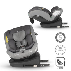 Scaun auto iSize 40-150 cm Coccolle Nyota Moonlit grey