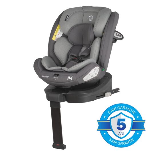Scaun auto iSize 40-150 cm Coccolle Sidra Diamond black - gogobaby.ro