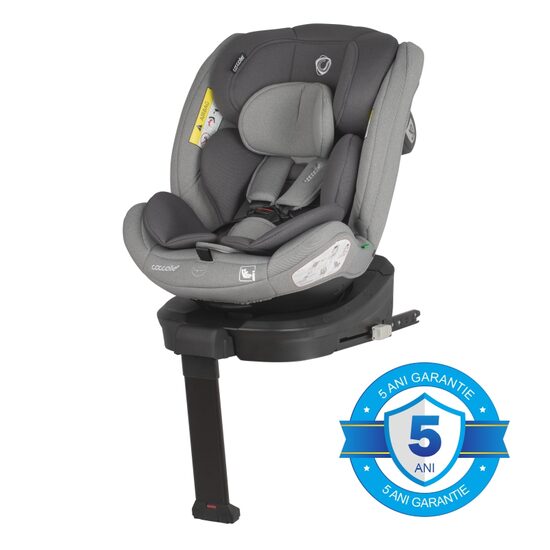 Scaun auto iSize 40-150 cm Coccolle Sidra Moonlit grey - gogobaby.ro