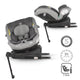 Scaun auto iSize 40-150 cm Coccolle Sidra Moonlit grey