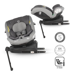 Scaun auto iSize 40-150 cm Coccolle Sidra Moonlit grey